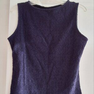 Uniqlo Navy Blue Blouse